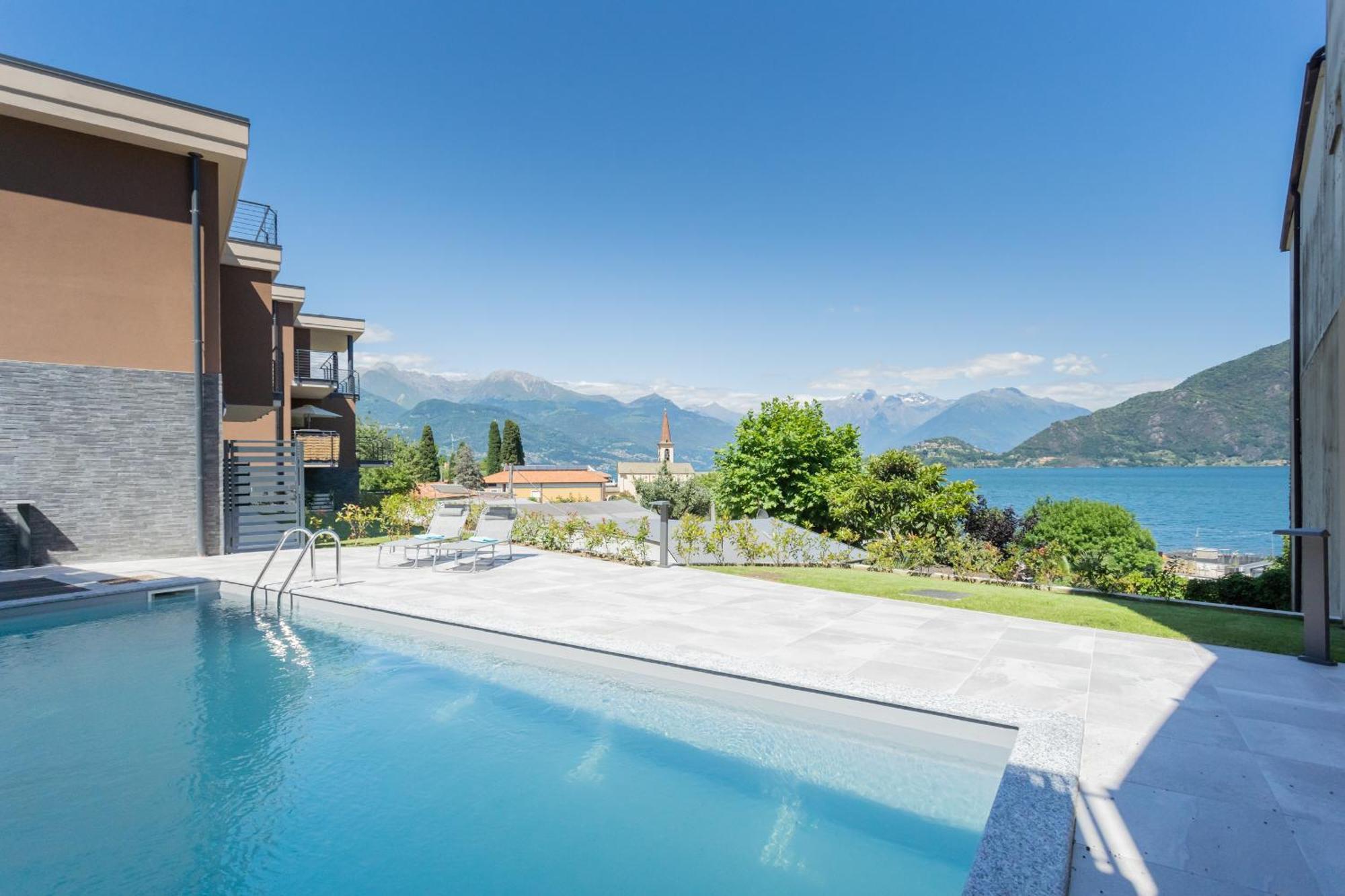 Misultin House & Swimming Pool, Luxury In Lake Como By Rent All Como Pianello Del Lario Eksteriør billede
