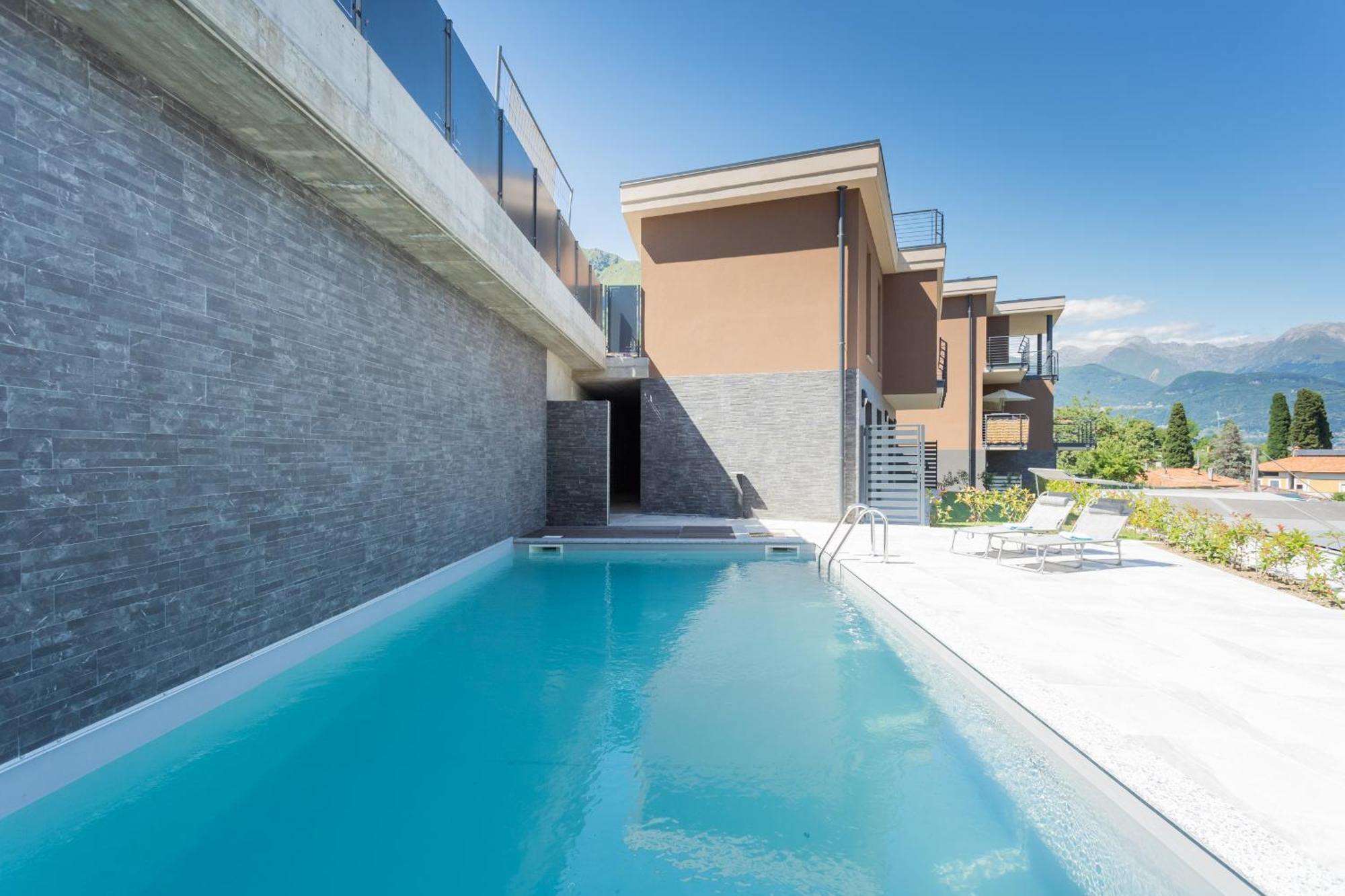 Misultin House & Swimming Pool, Luxury In Lake Como By Rent All Como Pianello Del Lario Eksteriør billede